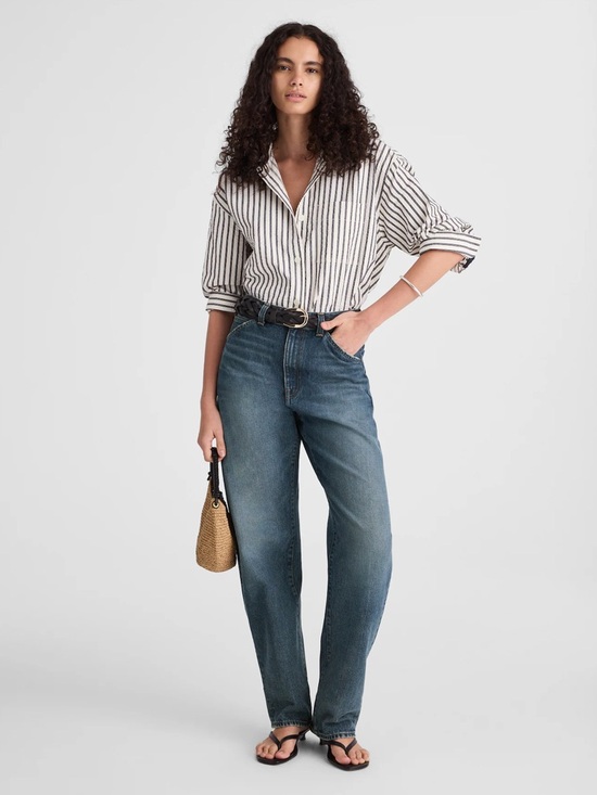 Madewell Denim - Madewell Balloon Jean in Greendale Wash
